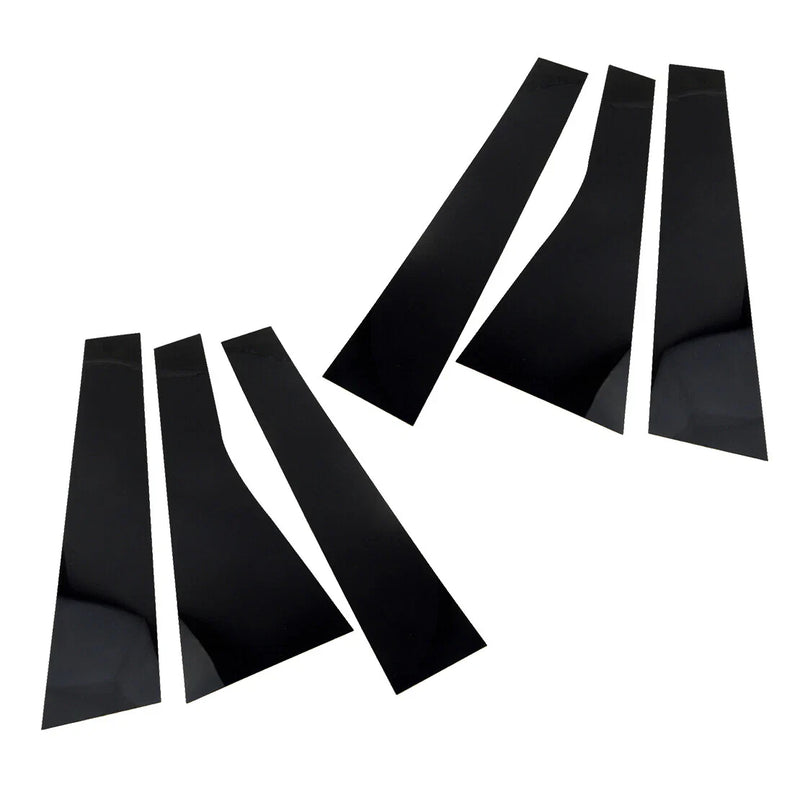 Jeep Grand Cherokee 6 x Door Center Window Pillar Post Covers (2011-2021)
