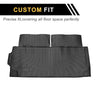 BMW X7 Cargo Liner Rear Trunk Mat Stripe Pattern TPE (2019-2024)