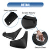 Jeep Renegade (2015-2020) Black Mudguards Fender Kit