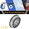 Scooter Skateboard Wheel Deep Groove Ball Bearings P6 17x35x10mm 1 Pc