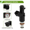 Honda Civic Si 2006-2011 1 Pc Black Fuel Injector 16450RBB003