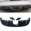 Jaguar F-Type 2013-2019 Real Carbon Fiber Rear Diffuser Bumper Spoiler Lip