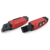 Honda CBR600RR CBR600 F4 F4i Red Rear Passenger Foot Pegs (2003-2012)