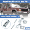 Jeep Cherokee 2 x Door Check Bracket & Pin (1984-2001)