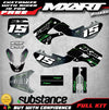 Kawasaki KX 65 (2000-2020) Decals Custom Graphics Kit BOSS Style