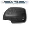 Lexus LX470 Pair Rearview Mirror Cap Overlay Black Carbon Fiber (1998–2007)
