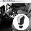 Ford Focus MK2 FL (2008-2011) - Plastic Blue Black Silver 6 Speed Shift Knob