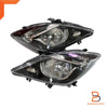 MAZDA BT-50 UTE PAIR BLACK BODY HEADLIGHTS (2012-2019)