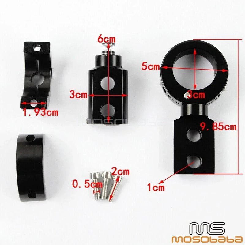 1-1 / 4" Bar or Tube 360° Universal Offroad/Racing Lamp Mounting Bracket