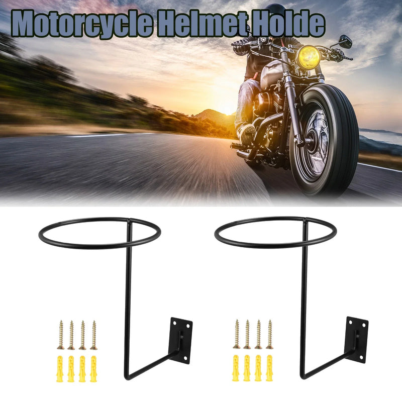 Motorcycle 2pcs / Helmet Hanger Wall Mount Hook