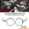 Honda Goldwing F6B GL1800 2.5" Chrome Fog Light Trim Ring (2013-2017)