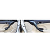 Acura TSX LHD Black Peach Wood Interior Door Armrest Cover Trim (2009–2014)