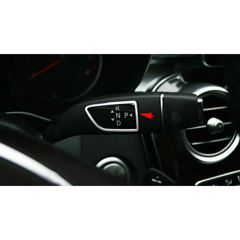 Benz GLC CLA GLA GL GLE GLS 2 x Gear Shift Knob Frame Bezel (2015-2023)