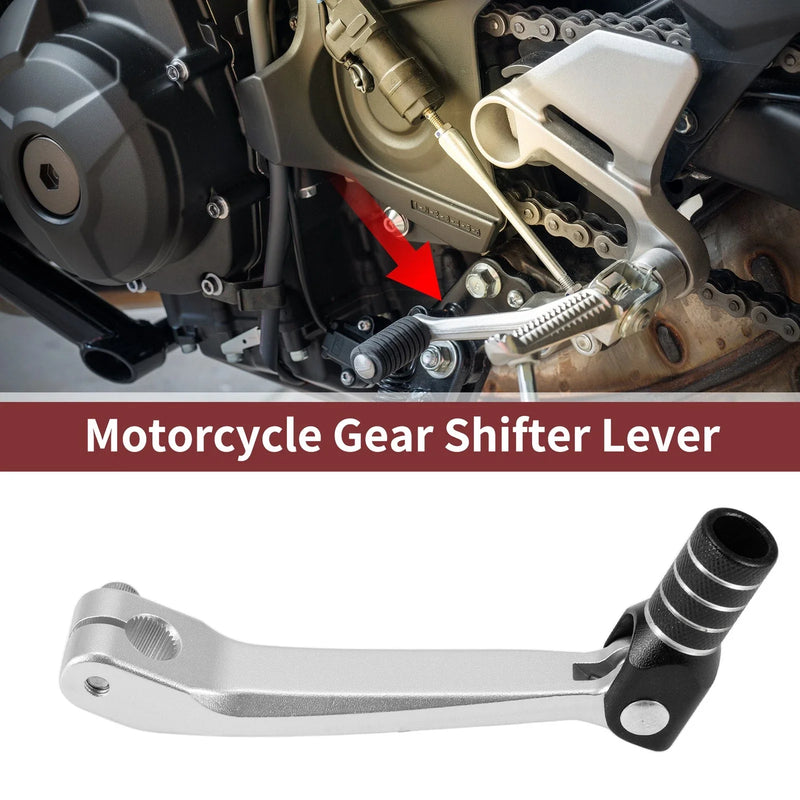 Honda CRF150F 2003-2017 - Silver Tone Black Shifter Lever