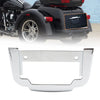 Harley Tri Glide Ultra Classic Chrome Rear License Plate Frame (2011-2023)