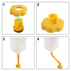 15 Pcs Auto Fluid Oil Spill Proof Radiator Coolant Filling Funnel Kit