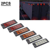 Car Bus Truck Trailer Lorry Tractor Motorhome 10 LED Side Marker Lamps