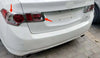 Acura TSX 2009-2014 (2009-2014) 4 x pcs Chrome Rear Tail Light Lamp Cover Trim