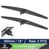 Honda Pilot 2 x Auto Rear Windshield Wiper Blades (2009-2015)