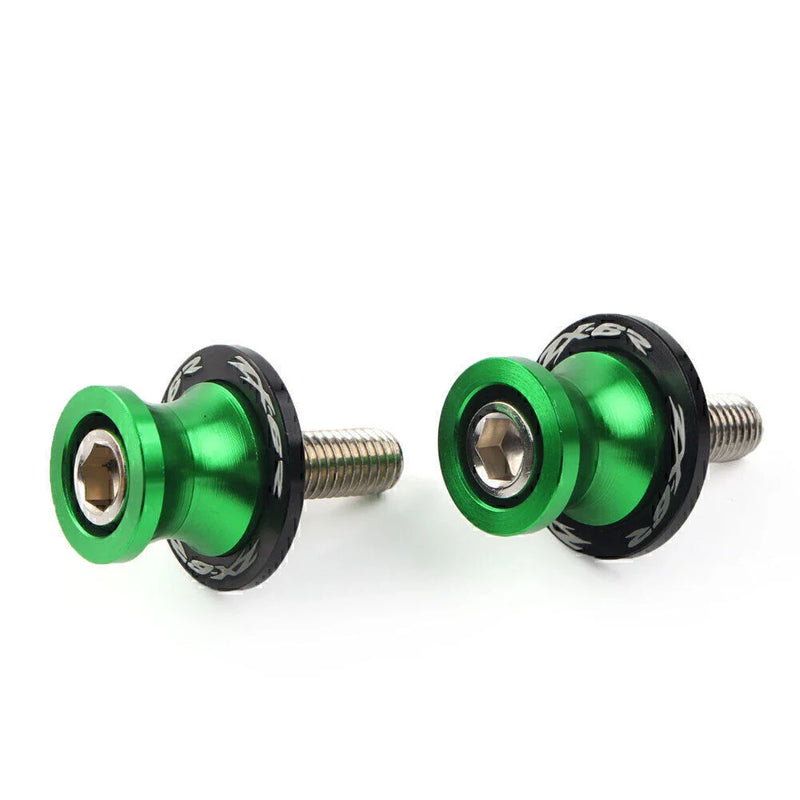 KAWASAKI ZX6R 10MM Motorcycle Swingarm Spools (1998-2011)