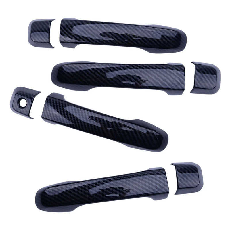 Toyota 4Runner 8 x Carbon Fiber Style Exterior Door Handle Covers (2010-2019)