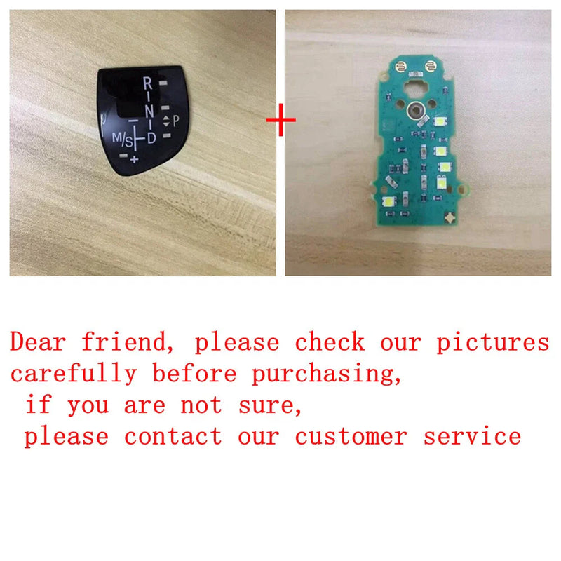 BMW X3 X4 X5 X6 Gear Shift Knob Panel w/LED Circuit Board (2004–2023)