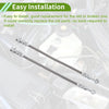 Nissan Patrol GQ Y60 2 x Rear Extended Brake Line Hose Kit (1988-1997)