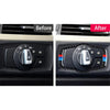 BMW 3 Series E93 Carbon Fiber Headlight Switch Panel Trim (2005-2012)
