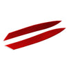 Jaguar F-Type Red Carbon Fiber Headlight Eyelids (2013-2024)