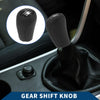 Mazda 5 (2012-2015) Black Faux Leather 6 Speed Manual Gear Shift Knob