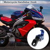 Motorcycle Slope Handle with Hook Aluminum Alloy Motorcycle Hook Blue