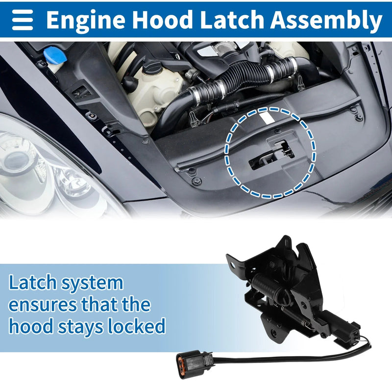 Hyundai Santa Fe (2013-2019) 1 x Quality Replacement Hood Latch Assembly