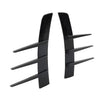 Universal Cars Black Front Rear Side Fender Vents Air Vent Trim