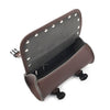 Handlebar Sissy Bar Saddlebag Retro Motorcycle Mini PU Leather Tool Bag