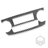 CR-V CRV 2007-2011 19Pcs Carbon Fiber Interior Dashboard Kit Set Trim Cover