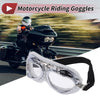 Goggles 1 x Motorcycle Goggles Transparent Lens Frame PU Cycling Sunglasses