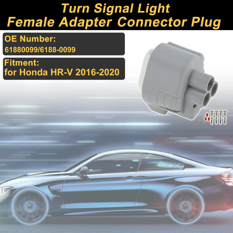 Honda HR-V 3 Pin Turn Signal Light Connector Plug (2016-2020)