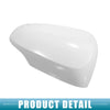 Toyota Prius C (2012-2018) White Right Door Rearview Mirror Cover