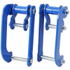 Isuzu D-Max 2 x Rear Leaf Spring Extended 2" Shackles (2021-Present)