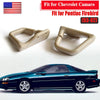 1993-2002 Camaro Firebird Convertible Ebony Seat Belt Shoulder Guides (1993-2002)