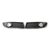 VW Polo Front Bumper Fog Light Grille Covers (2005-2009)