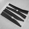C7 Corvette Z06 Style Side Skirts Extensions 2014-2019 Gloss Black