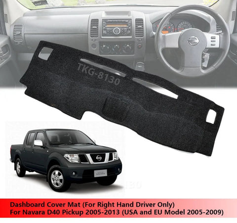 Nissan Navara D40 Dashboard Mat Cover (2005-2009)