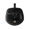 Car Central Locking Handles 1x Power Operated Black Whale Tail Locks