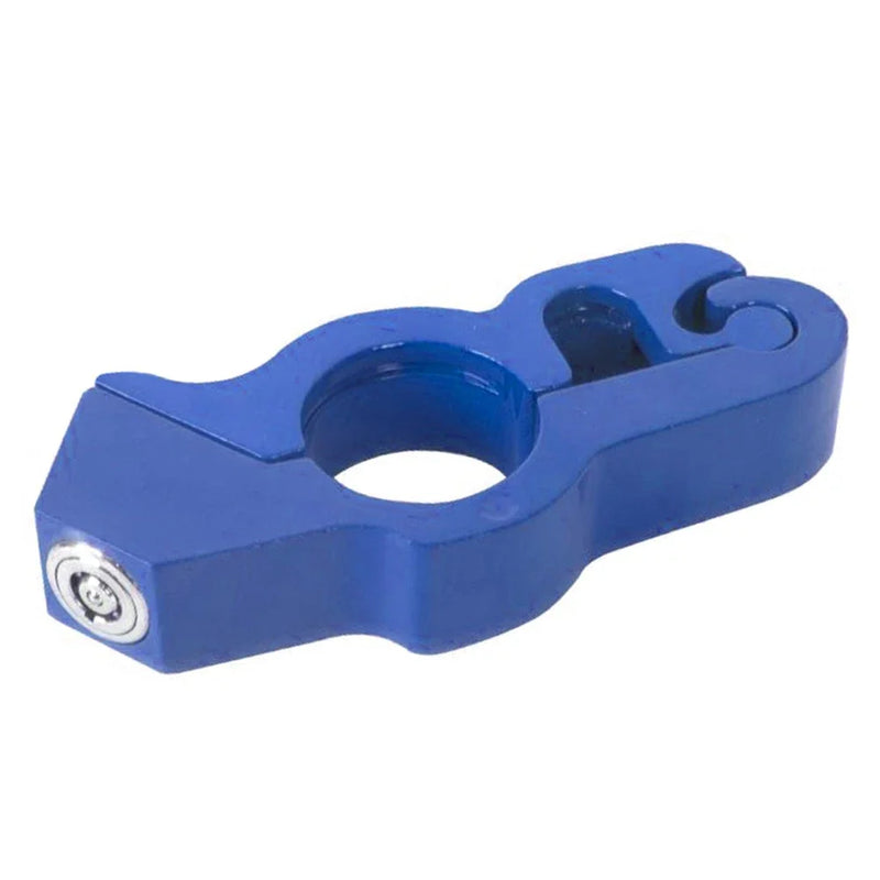 Bike Scooter ATV Blue Motor Handlebar Lock Anti-Theft Grip