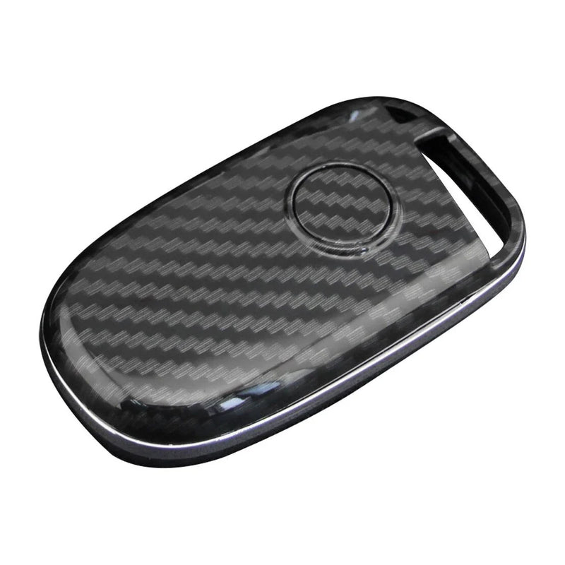 Dodge Charger, Jeep Cherokee Carbon Fiber Style Key Fob Case Cover
