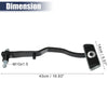 Ford Mustang (1967-1969) Black Power Brake Pedal Replacement