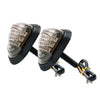 Universal Models 2 x Motorcycle Flush Mount Amber LED Turn Signal Lights