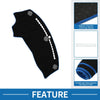 Dodge Challenger (2015-2024) Black / Blue Dash Cover Mat