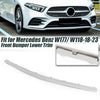 Mercedes Benz A Class W177 Front Bumper Lower Chrome Trim (2019-2023)